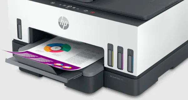 Impresora HP, todo en uno, tinta continua