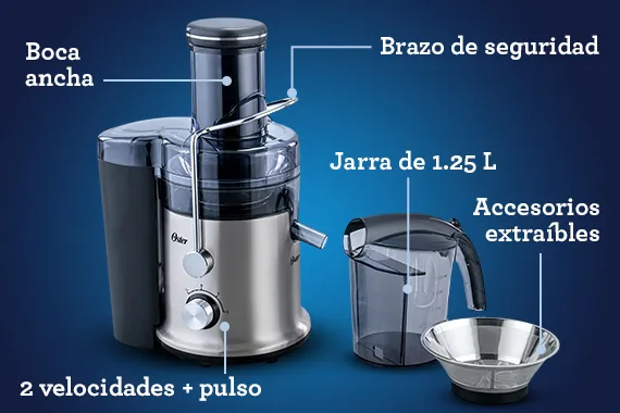 Ripley - EXTRACTOR DE JUGOS OSTER FPSTJE317R PARA FRUTAS ENTERAS