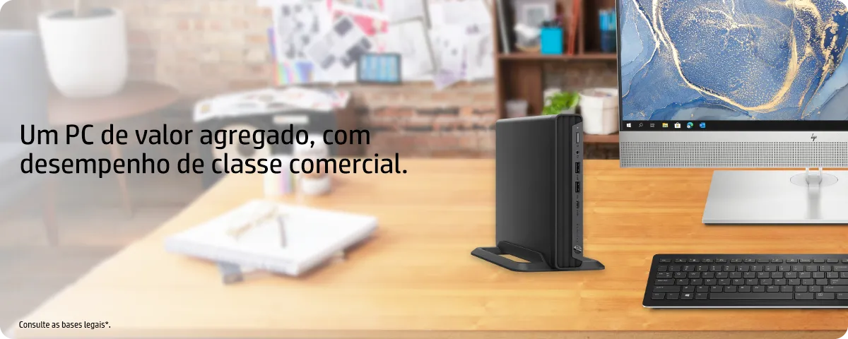 ProDesk HP 400 G6 Mini - (61K74LA) - Loja HP.com Brasil