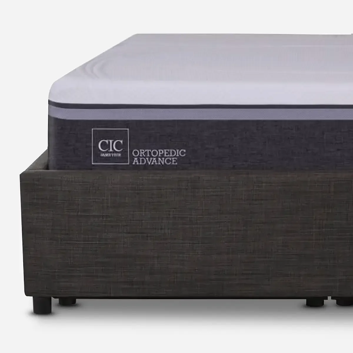 Space Box 2 plazas Ortopedic Advance + velador Torino chocolate