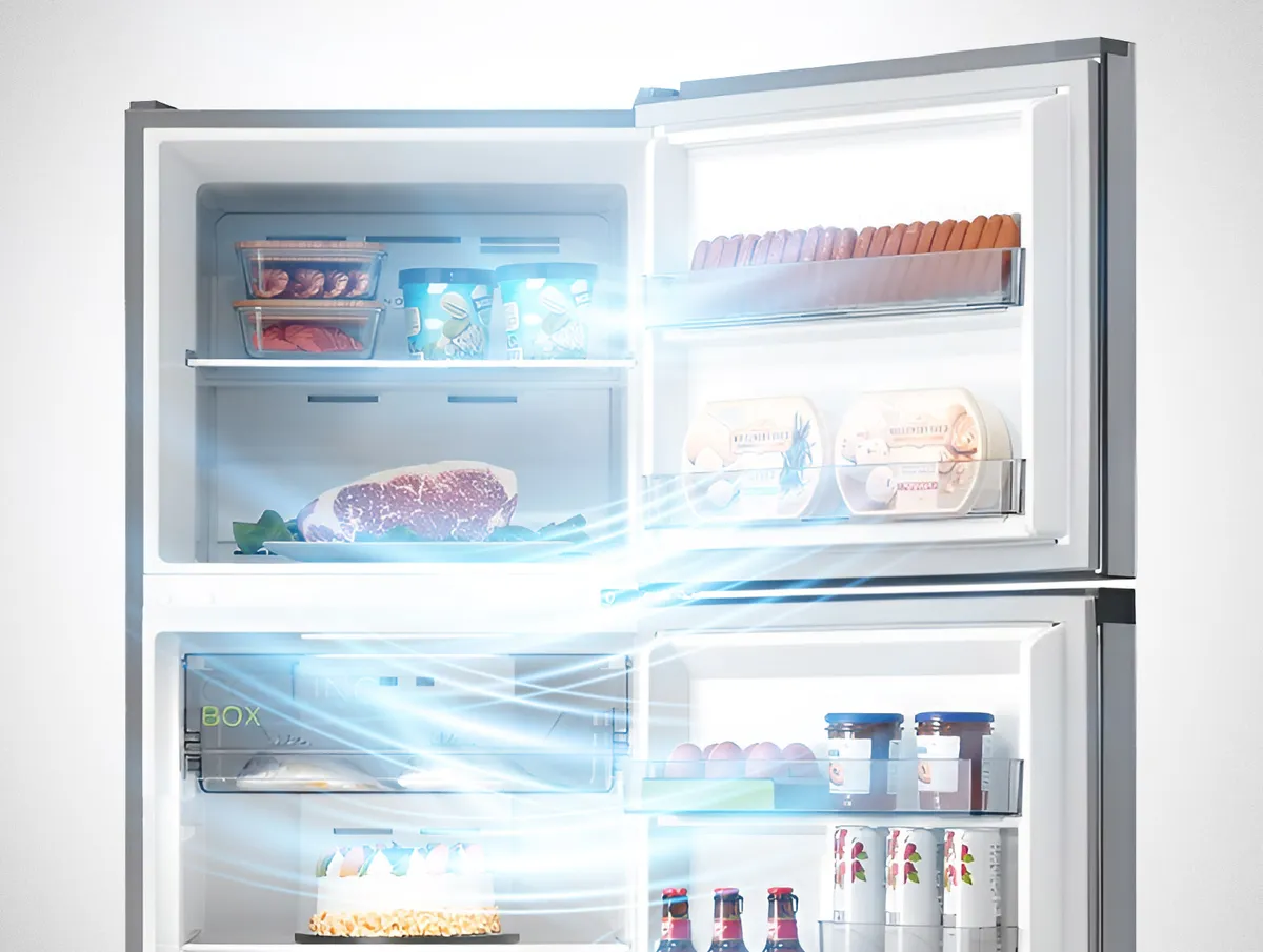 Refrigerador 338 litros No Frost Inverter Top Freezer | Midea