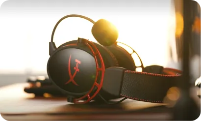 Auricular Gamer HyperX Cloud Alpha - Negro/Rojo. Al mejor precio en Paraguay