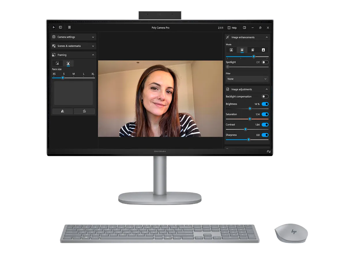 All-in-One HP OmniStudio X 27-cs1273la, Windows 11 Home, Intel
