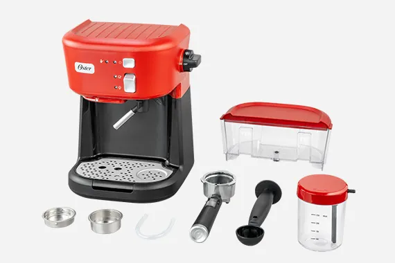 Cafetera Oster Para Espresso 5501 Roja