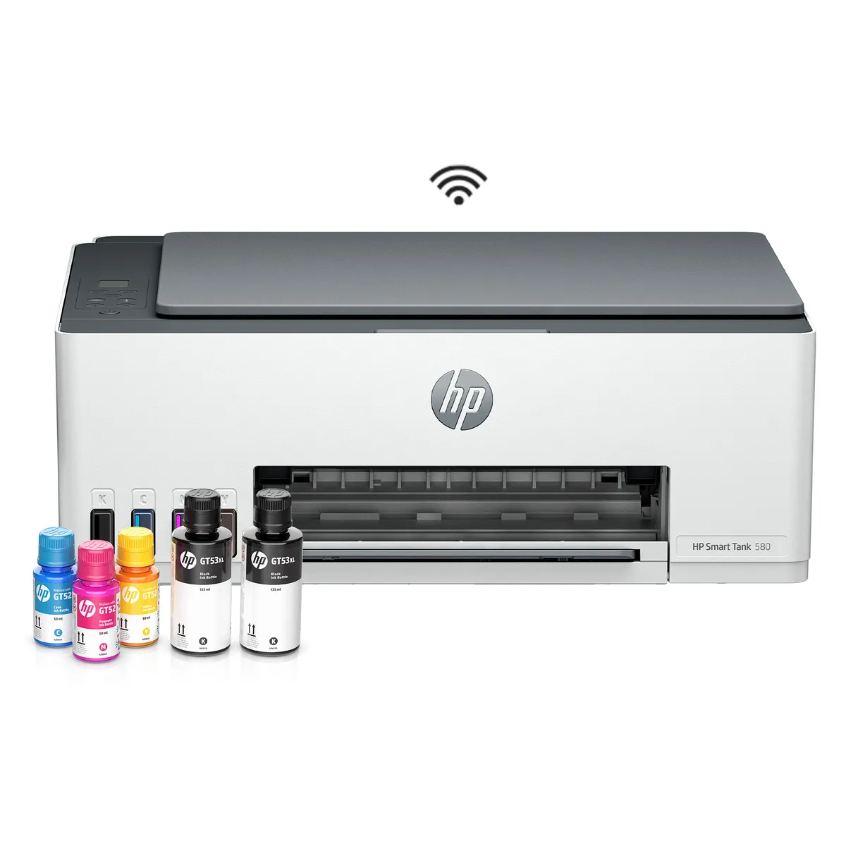 Impresora Multifuncional HP Smart Tank 580 Tinta Continua, Color