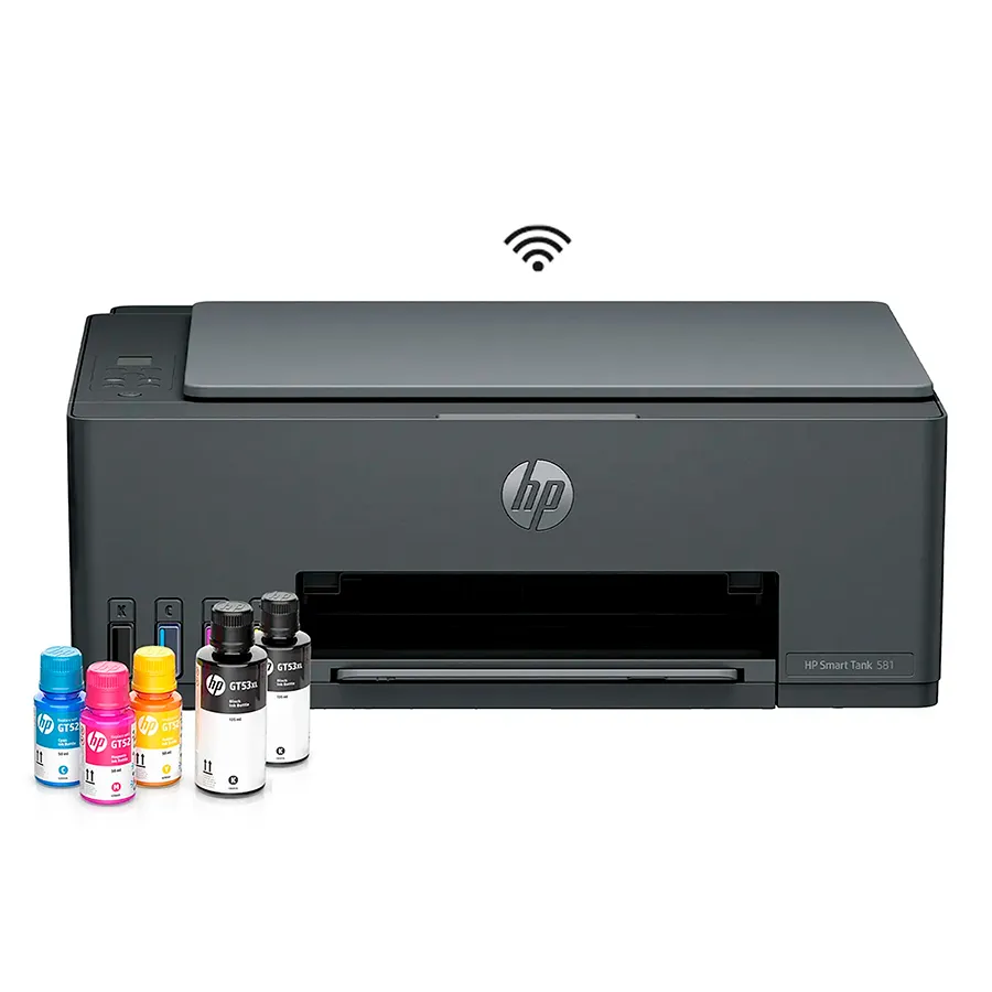 Impressora multifuncional HP Smart Tank 581 - (4A8D5A) - Loja HP
