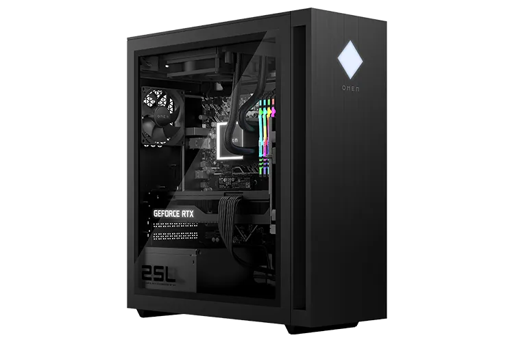 HP OMEN 25L ゲーミングパソコン セット HP OMEN 25L ゲーミングPC (RTX3060 12GB)