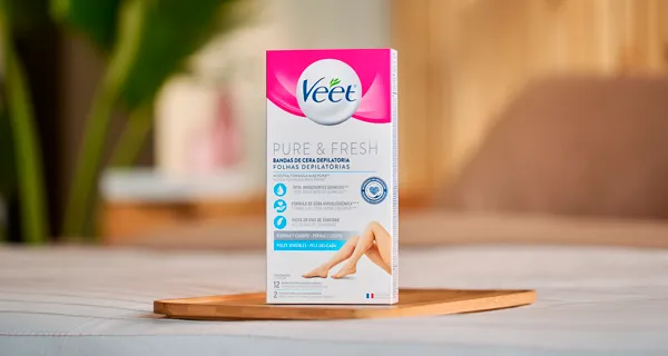 Piel Seca Banda Depilatorias Veet Bandas Depilatorias Cera Fría