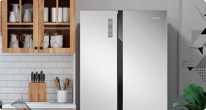 Hisense２ドア HISENSE Refrigerador Side by Side 508 Litros No Frost RC-67WS2