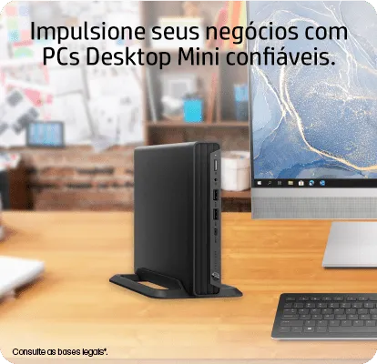 ProDesk HP 405 G6 Mini - (61K57LA) - Loja HP.com Brasil