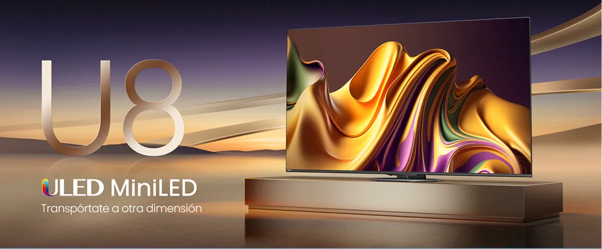 ハイセンス(85U8N) 85インチMini LED 4K液晶スマートテレビ HISENSE Mini LED Smart TV 85