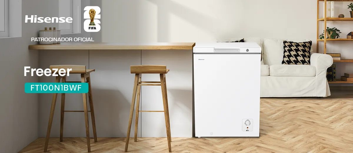 Freezer Horizontal 97 Litros Frost FT100N1 Hisense | Tottus Chile