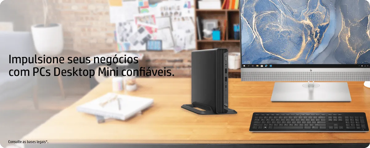 ProDesk HP 405 G6 Mini - (61K59LA) - Loja HP.com Brasil