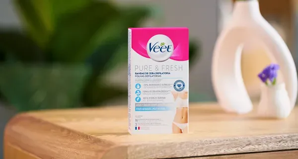 Veet Como Depilar La Axila Con Cera Fria Bandas VEET CERA