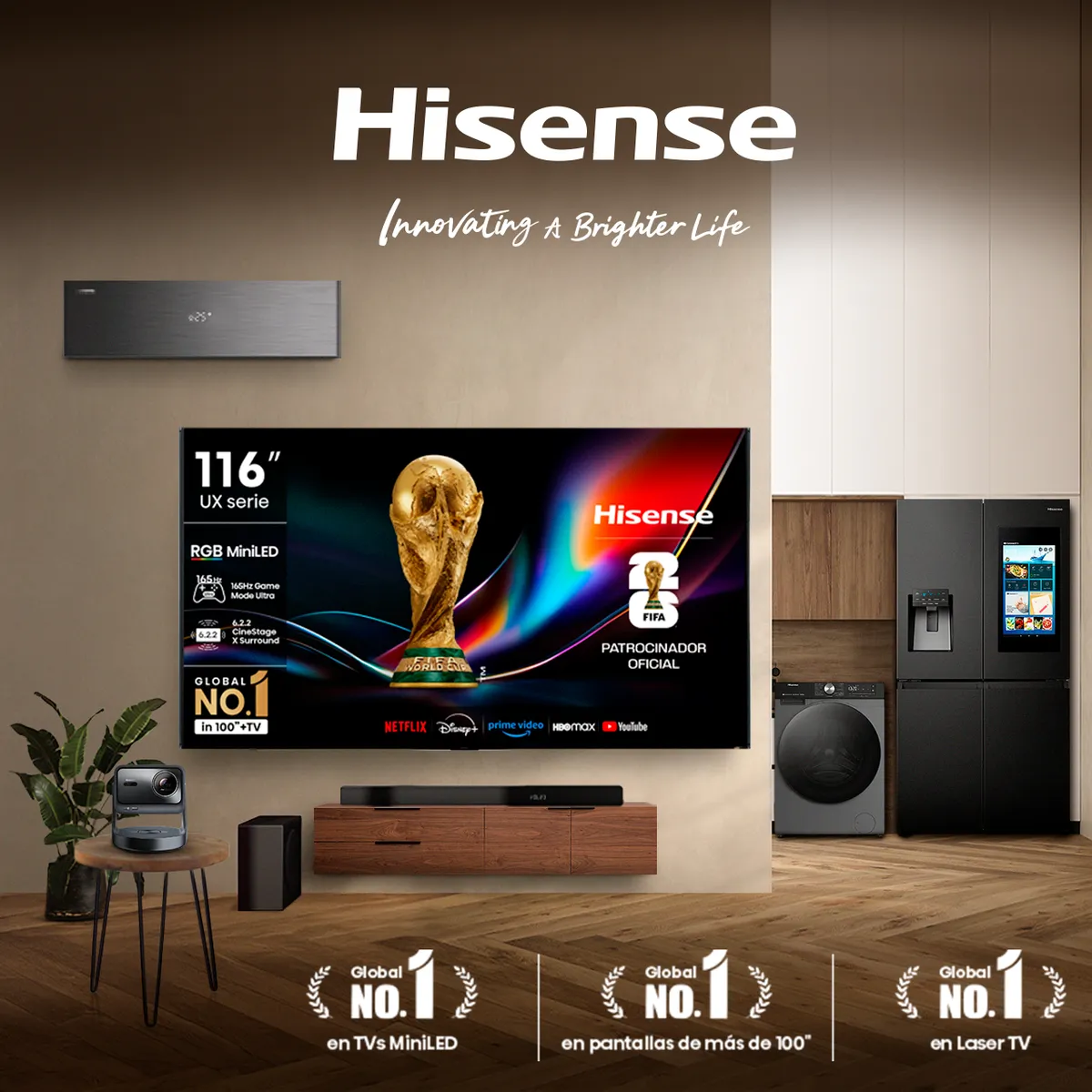 HISENSE Refrigerador Cross Door Hisense RQ5P431NMDA 425 lts. | Abc