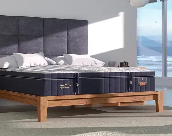 洋楽 prestige Cama Europea CIC Base Dividida King Grand Premium + Respaldo +
